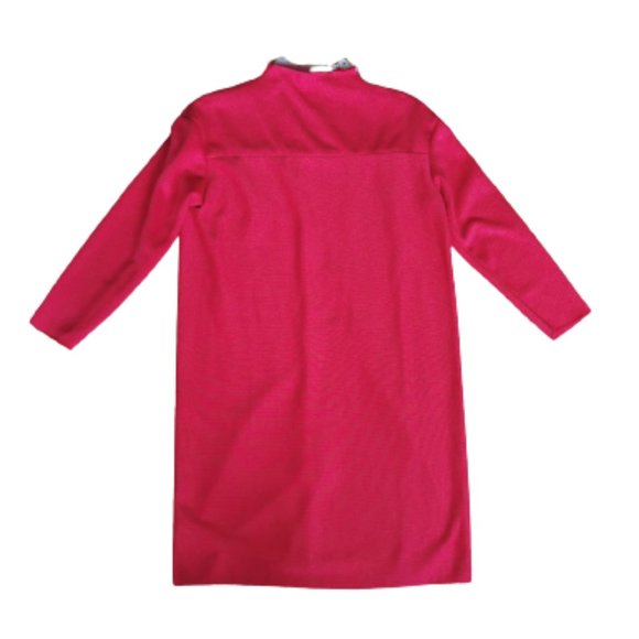 TWICE HOST PICK !!!  Mini Red Sweater Dress Fits Med Large Petite NWT - Picture 2 of 3